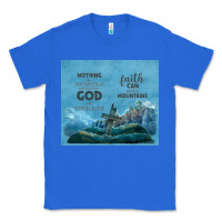 True Royal nothing is impossible with cross Classic Tee - TumblerDesignByShophia