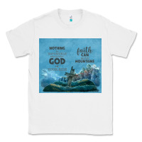 White nothing is impossible with cross Classic Tee - TumblerDesignByShophia