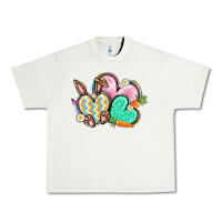 Pistachio Easter heart Easter Day Urban Heavy Tee - CowGirlArtShop