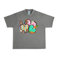 Tornado Easter heart Easter Day Urban Heavy Tee - CowGirlArtShop