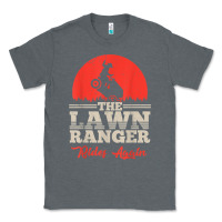 Charcoal Heather the lawn ranger rides again shirt  cute lawn caretaker gift Classic Tee - longCreatives