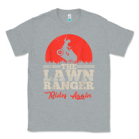 Heather Grey the lawn ranger rides again shirt  cute lawn caretaker gift Classic Tee - longCreatives