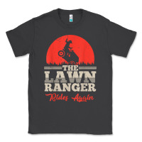Smoke the lawn ranger rides again shirt  cute lawn caretaker gift Classic Tee - longCreatives