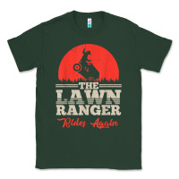 Sports Green the lawn ranger rides again shirt  cute lawn caretaker gift Classic Tee - longCreatives