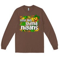 Chestnut St. Patrick's Little miss shenanigans Long Sleeve Tee - OliviaCreatesArt