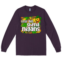 Plum St. Patrick's Little miss shenanigans Long Sleeve Tee - OliviaCreatesArt