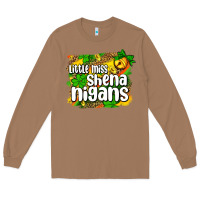 Toasted Coconut St. Patrick's Little miss shenanigans Long Sleeve Tee - OliviaCreatesArt