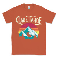 Copper Vintage Lake Tahoe Mountains Retro T Classic Tee - longCreatives
