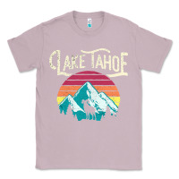 Lilac Vintage Lake Tahoe Mountains Retro T Classic Tee - longCreatives