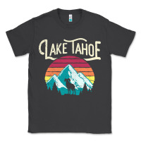 Smoke Vintage Lake Tahoe Mountains Retro T Classic Tee - longCreatives