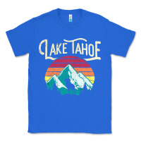 True Royal Vintage Lake Tahoe Mountains Retro T Classic Tee - longCreatives
