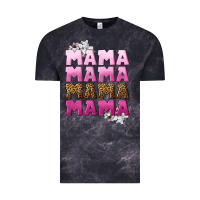 Cloud Black Mama Mama Mama Mama Mother's Day Vintage Tee - CowGirlArtShop