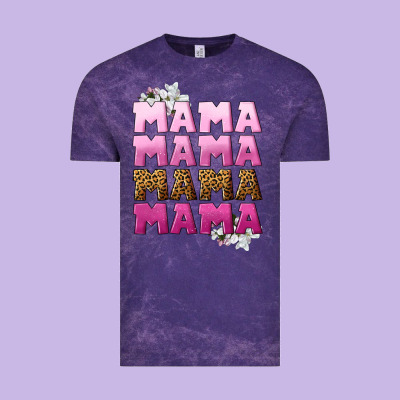 Mama Mama Mama Mama Mother's Day Vintage Tee Designed By Cowgirlartshop