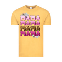 Vintage Mustard Mama Mama Mama Mama Mother's Day Vintage Tee - CowGirlArtShop