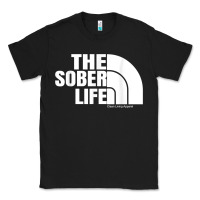 Black the sober life sobriety cool aa na anonymous t shirt gifts Classic Tee - longCreatives