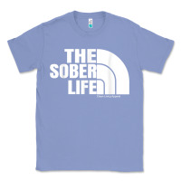 Colony Blue the sober life sobriety cool aa na anonymous t shirt gifts Classic Tee - longCreatives