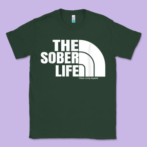 The Sober Life Sobriety Cool Aa Na Anonymous T Shirt Gifts Classic Tee Designed By Longcreatives
