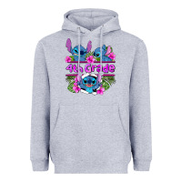 Heather Grey preview flower stitch  4th grade Heavyweight Hoodie - AdoDesignShop