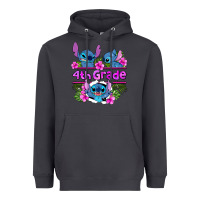 Preview Flower Stitch  4th Grade Heavyweight Hoodie | Teevron