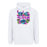 White preview flower stitch  4th grade Heavyweight Hoodie - AdoDesignShop