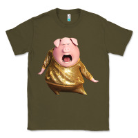 Army Green Sing Gunter Classic Tee - longCreatives