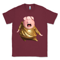 Burgundy Sing Gunter Classic Tee - longCreatives