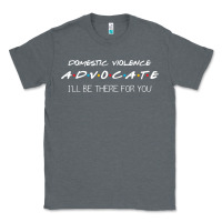 Charcoal Heather Domestic Violence Advocate Classic Tee - longCreatives