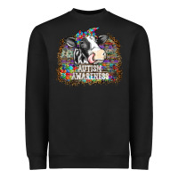 Black autism awareness2 Heavyweight Sweatshirt - SublimationCraftShop