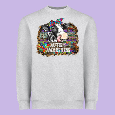 Autism Awareness2 Heavyweight Sweatshirt Designed By Sublimationcraftshop