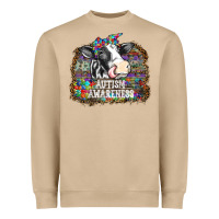 Mushroom autism awareness2 Heavyweight Sweatshirt - SublimationCraftShop