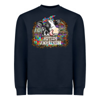 Navy autism awareness2 Heavyweight Sweatshirt - SublimationCraftShop