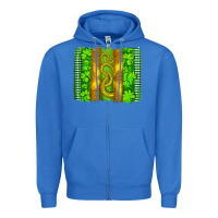 True Royal saint patricks horseshoe shamrock leopard glitter brushstroke Zipper Hoodie - Artiststas