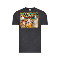 Vintage Black autumn sheeps Vintage Tee - Jasminsmagicworld