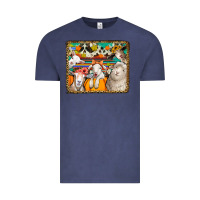 Vintage Denim autumn sheeps Vintage Tee - Jasminsmagicworld
