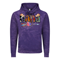 Cloud Purple Blessed Nana Vintage Hoodie - CowCowDesign