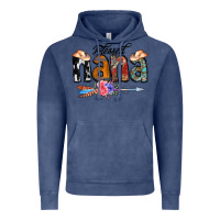 Vintage Denim Blessed Nana Vintage Hoodie - CowCowDesign