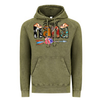 Vintage Olive Blessed Nana Vintage Hoodie - CowCowDesign