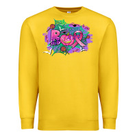 Lemon halloween boo with cancer ribbon Premium Sweatshirt - AdoDesignShop