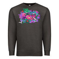Smoke halloween boo with cancer ribbon Premium Sweatshirt - AdoDesignShop