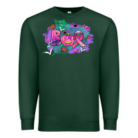 Sports Green halloween boo with cancer ribbon Premium Sweatshirt - AdoDesignShop