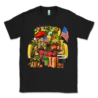 Black Christmas army gnomes truck 4th of july Classic Tee - HowdyJamesFarm
