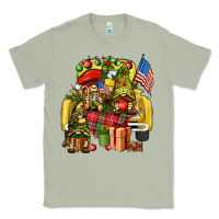 Matcha Christmas army gnomes truck 4th of july Classic Tee - HowdyJamesFarm