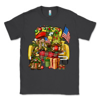 Smoke Christmas army gnomes truck 4th of july Classic Tee - HowdyJamesFarm