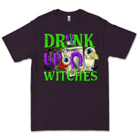 Plum Drink Up Witches Premium Tee - texasbilliewilder