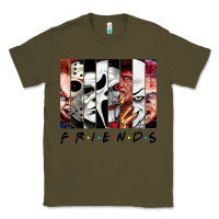 Army Green funny horror friends scary movies halloween costume sweatshirt Classic Tee - longCreatives