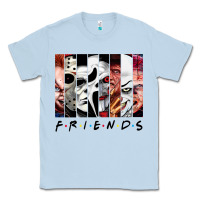 Dusty Blue funny horror friends scary movies halloween costume sweatshirt Classic Tee - longCreatives
