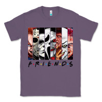 Lavender funny horror friends scary movies halloween costume sweatshirt Classic Tee - longCreatives
