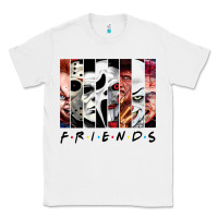 White funny horror friends scary movies halloween costume sweatshirt Classic Tee - longCreatives