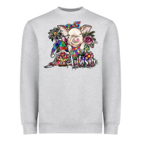 Heather Grey autism awareness3 Heavyweight Sweatshirt - SublimationCraftShop