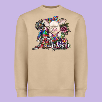 Autism Awareness3 Heavyweight Sweatshirt Designed By Sublimationcraftshop